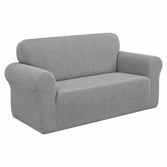 Elastischer Sofabezug für Loveseat, rutschfest, weich und strapazierfähig, ideal für Haushalte mit Kindern